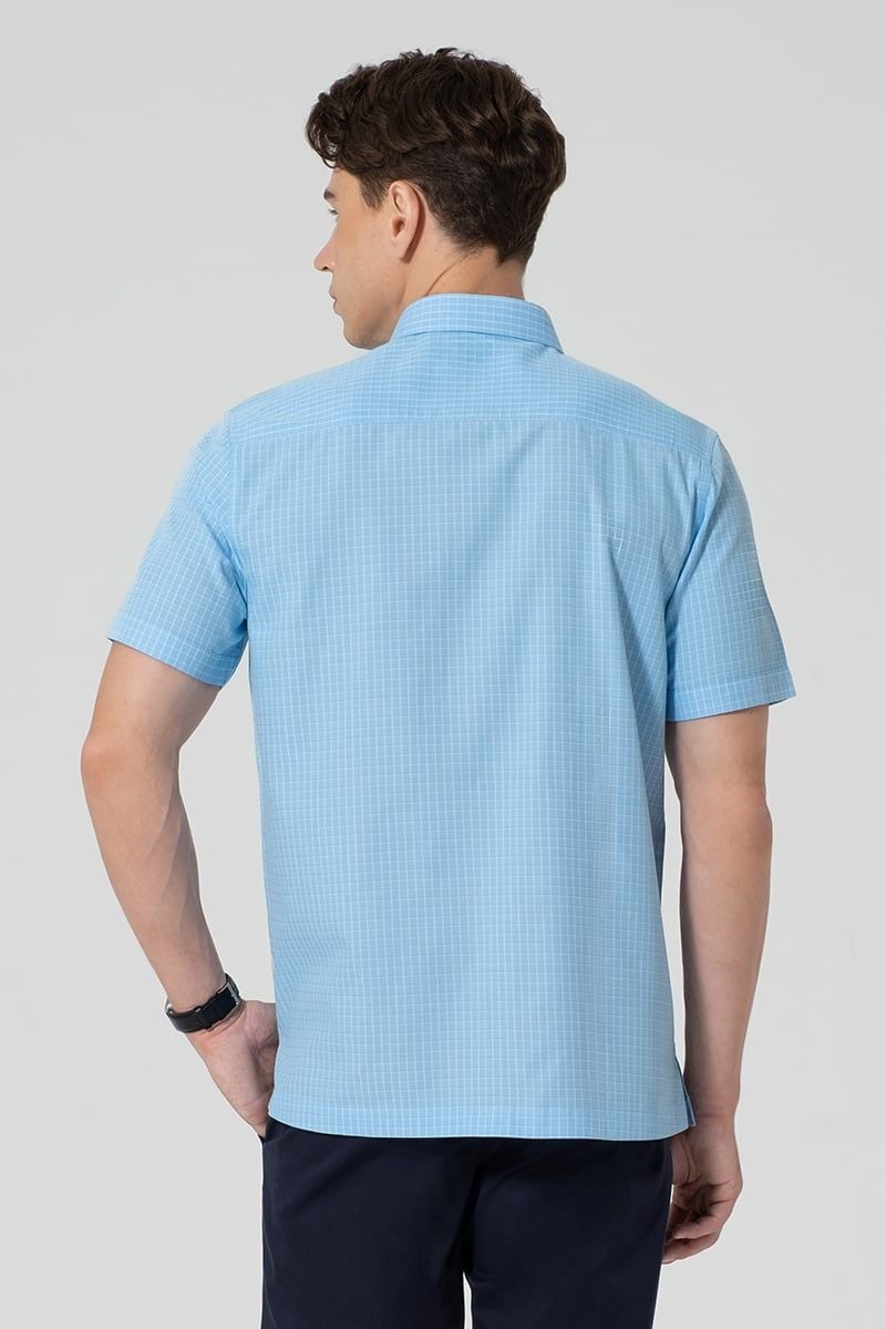  Áo Sơ Mi Nam Tay Ngắn Form Vừa WS25FH66C-CFBB 