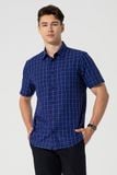  Áo Sơ Mi Nam Tay Ngắn Form Ôm WS25FH68C-SDBB 