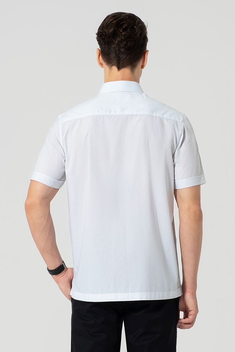  Áo Sơ Mi Nam Tay Ngắn WS25FH69T-CF 