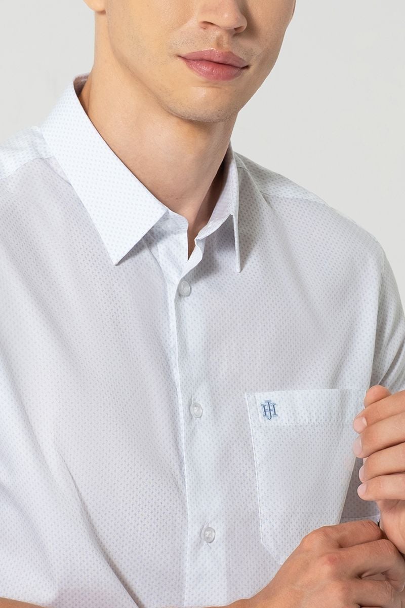  Áo Sơ Mi Nam Tay Ngắn WS25FH69T-CF 