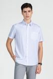 Áo Sơ Mi Nam Tay Ngắn Form Ôm WS25FH76P-SD 