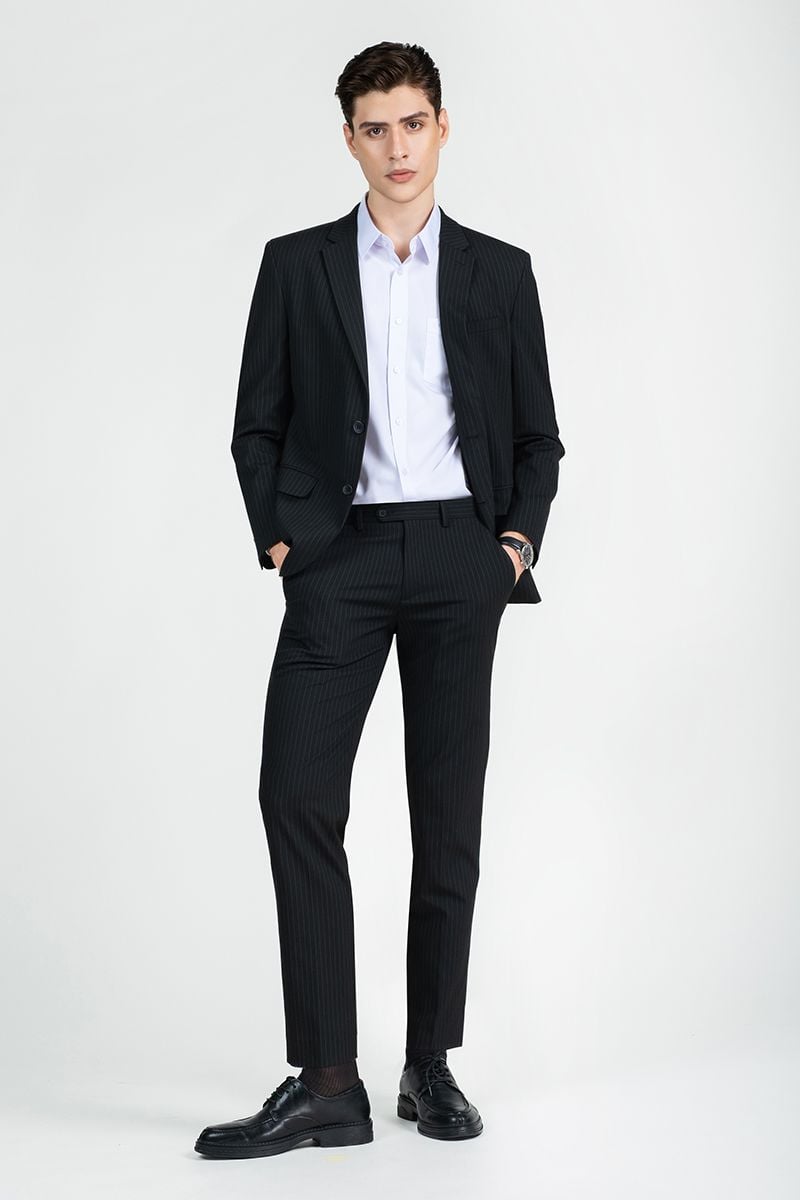  Áo Sơ Mi Nam Tay Dài Form Ôm WS25FH77P-LD 