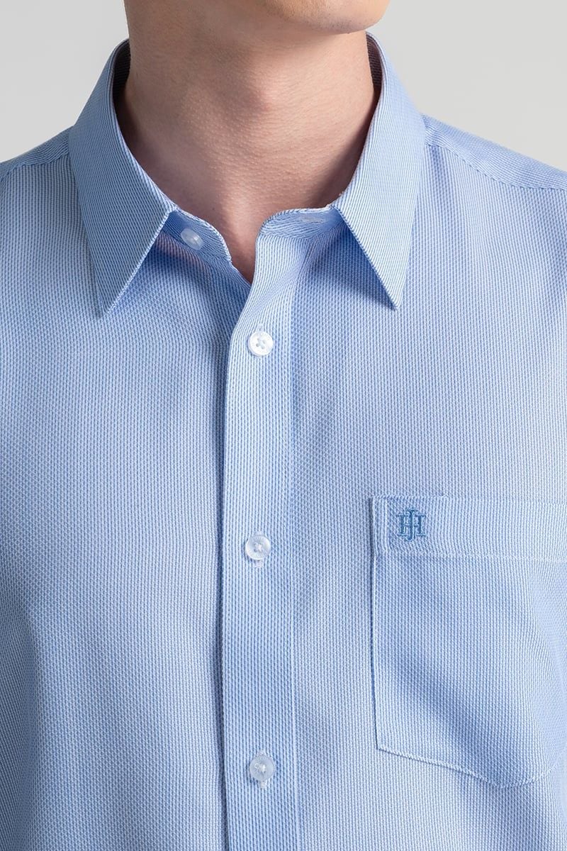  Áo Sơ Mi Nam Tay Ngắn Form Ôm WS25FH81P-SDBB 