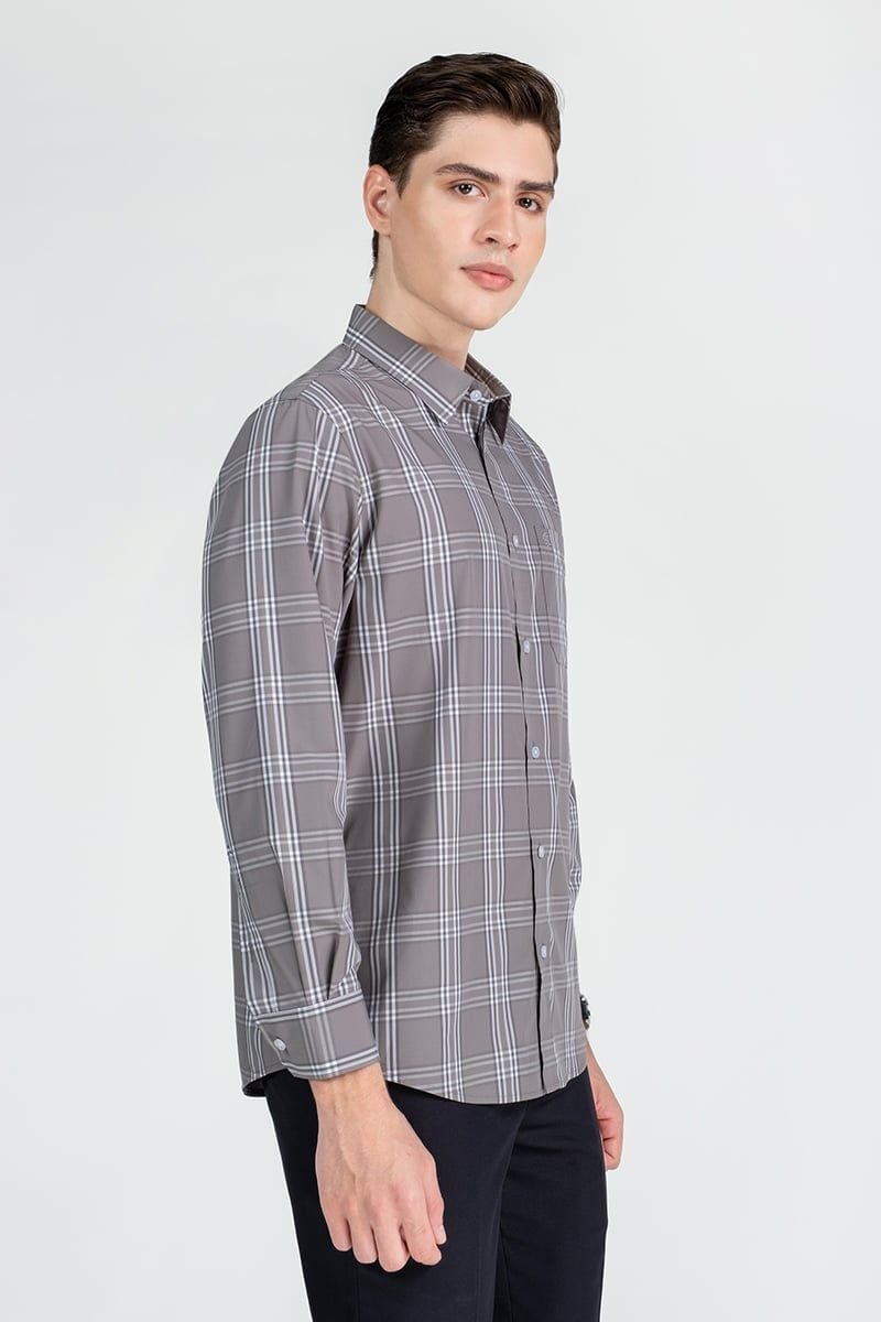  Áo Sơ Mi Nam Dài Tay Form Ôm WS25FH83T-LDBB 