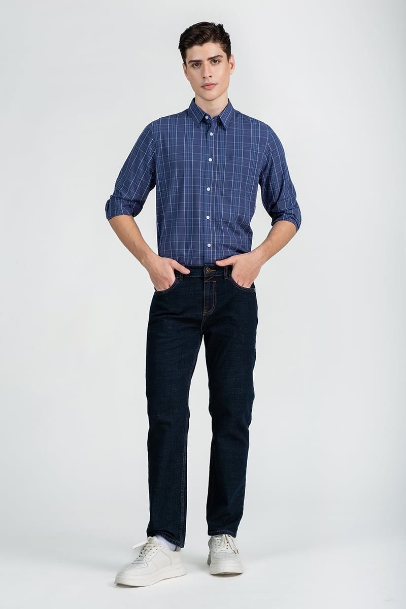  Áo Sơ Mi Nam Dài Tay Form Ôm WS25FH83T-LDBB 