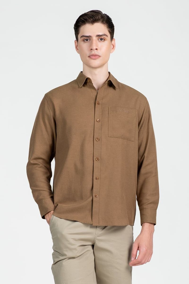  Áo Sơ Mi Nam Tay Dài Form Vừa WS25FH84C-LCRG 