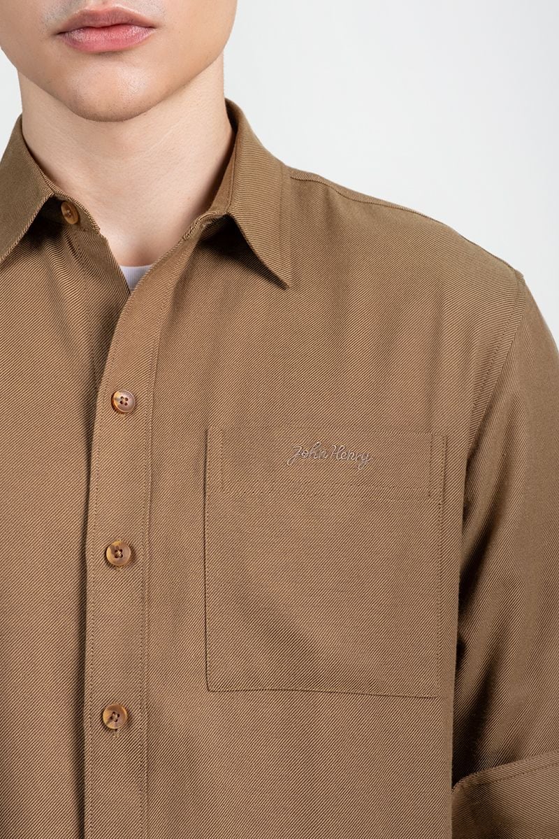  Áo Sơ Mi Nam Tay Dài Form Vừa WS25FH84C-LCRG 