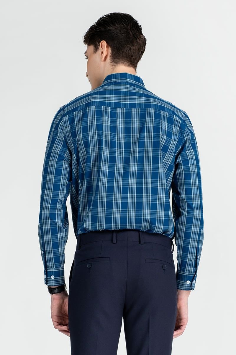  Áo Sơ Mi Nam Tay Dài Form Ôm WS25FH86T-LDBB 