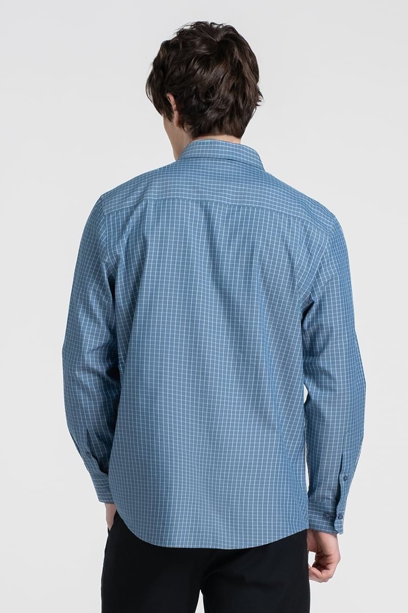  Sơ Mi Nam Tay Dài Form Ôm WS25FH89T-LDBB 