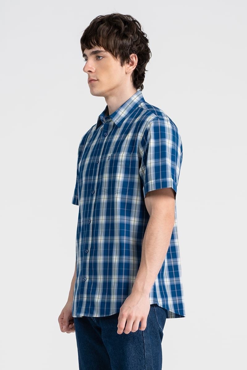  Sơ Mi Nam Tay Ngắn Form Ôm WS25FH95C-SCBB 