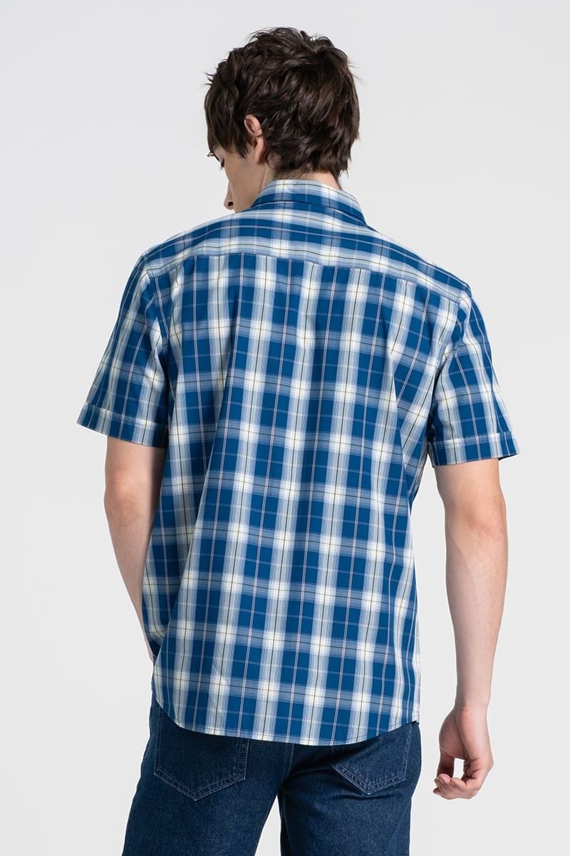  Sơ Mi Nam Tay Ngắn Form Ôm WS25FH95C-SCBB 