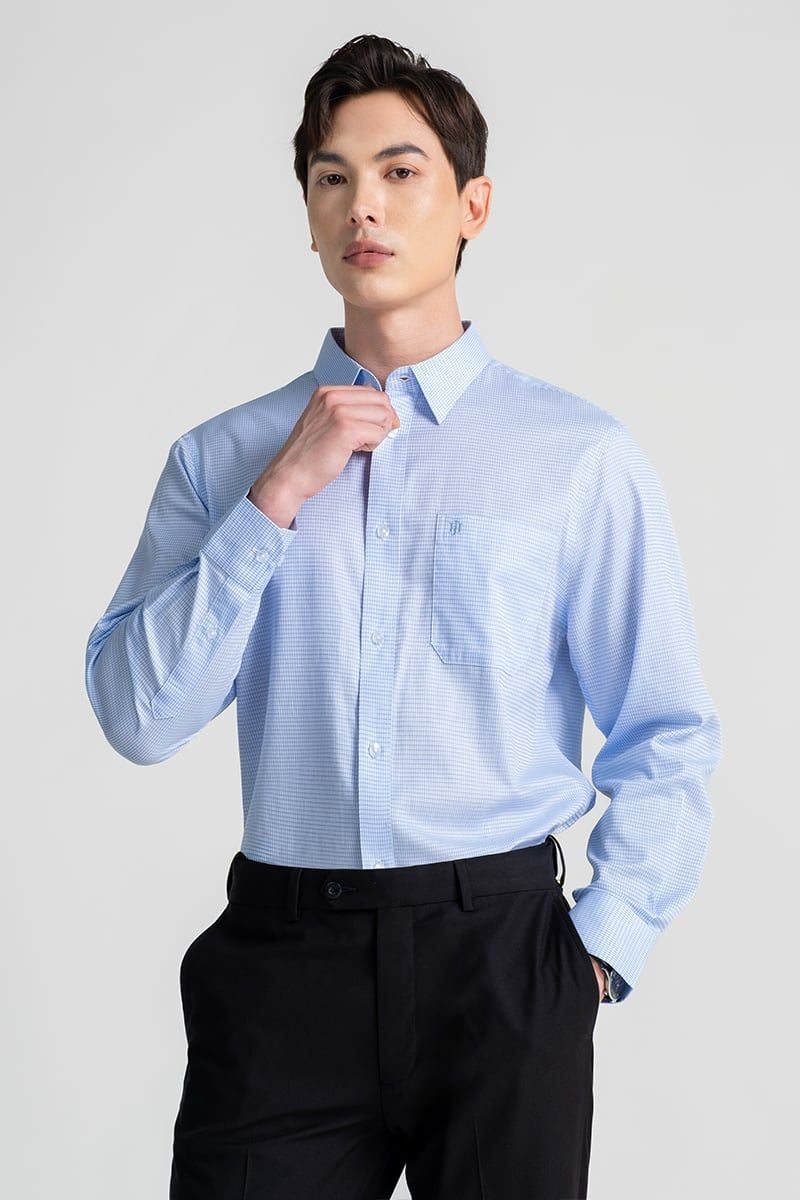  Áo Sơ Mi Nam Form Ôm Tay Dài WS25FH98T-LD 