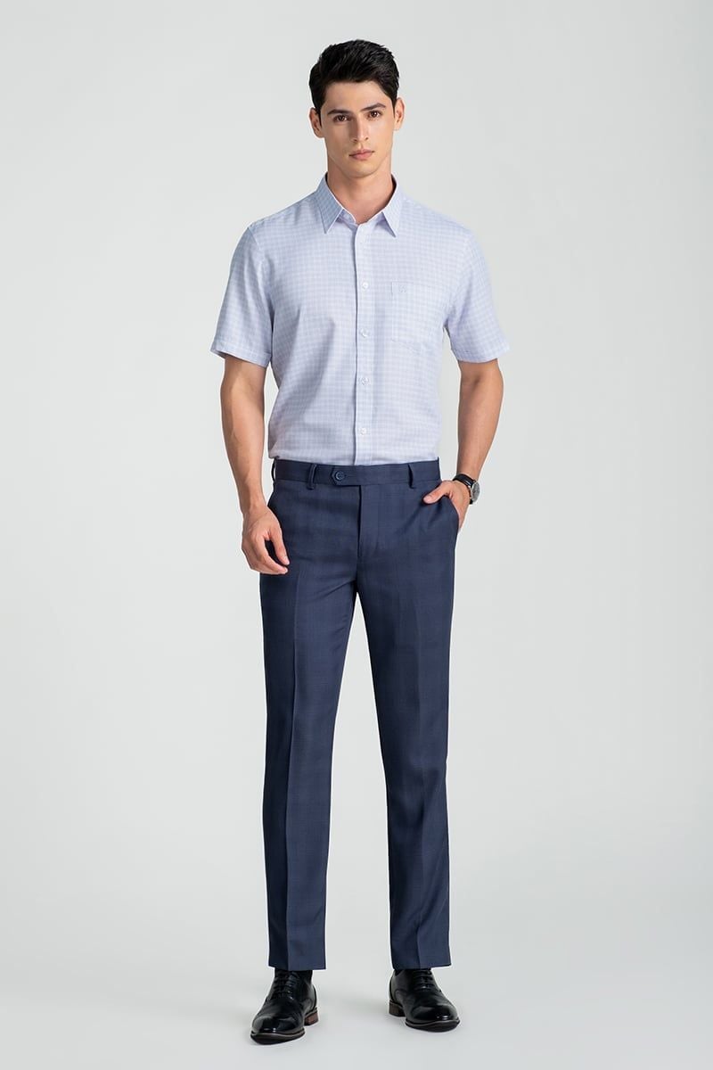  Áo Sơ Mi Tay Ngắn Form Ôm WS25SS32P-SDBB 