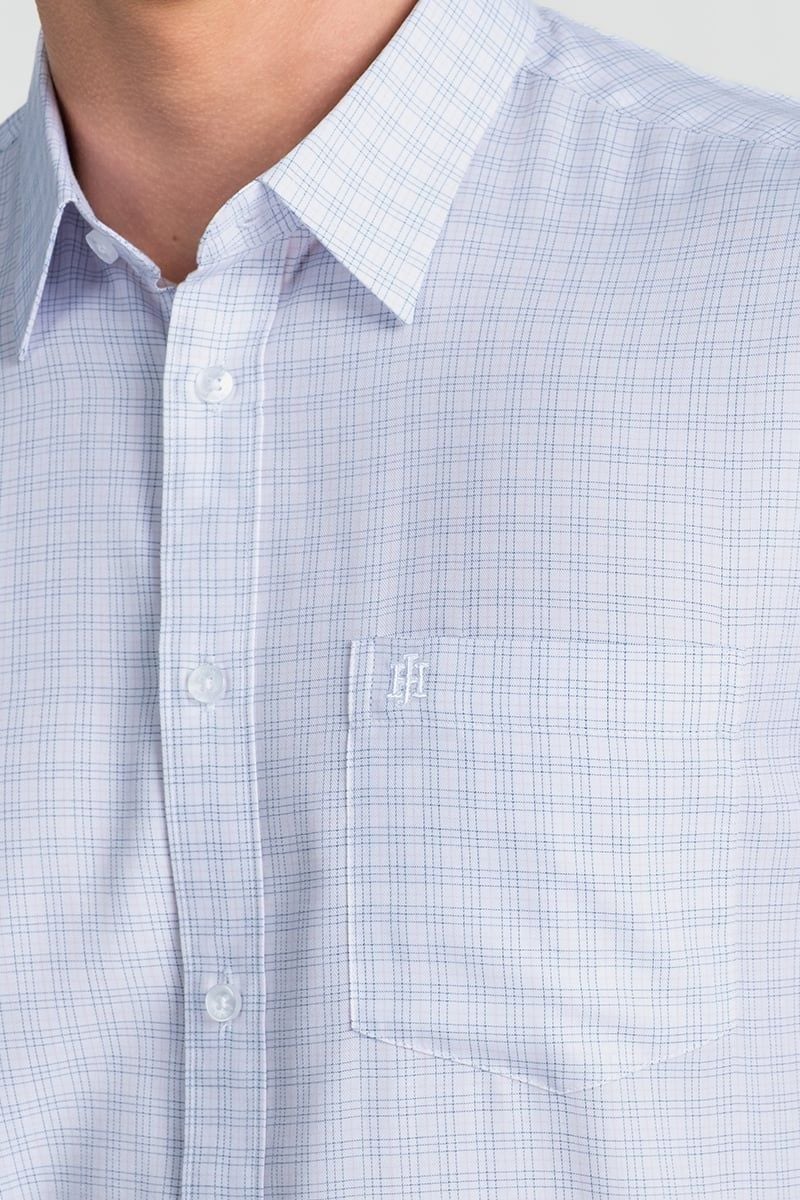  Áo Sơ Mi Tay Ngắn Form Ôm WS25SS32P-SDBB 