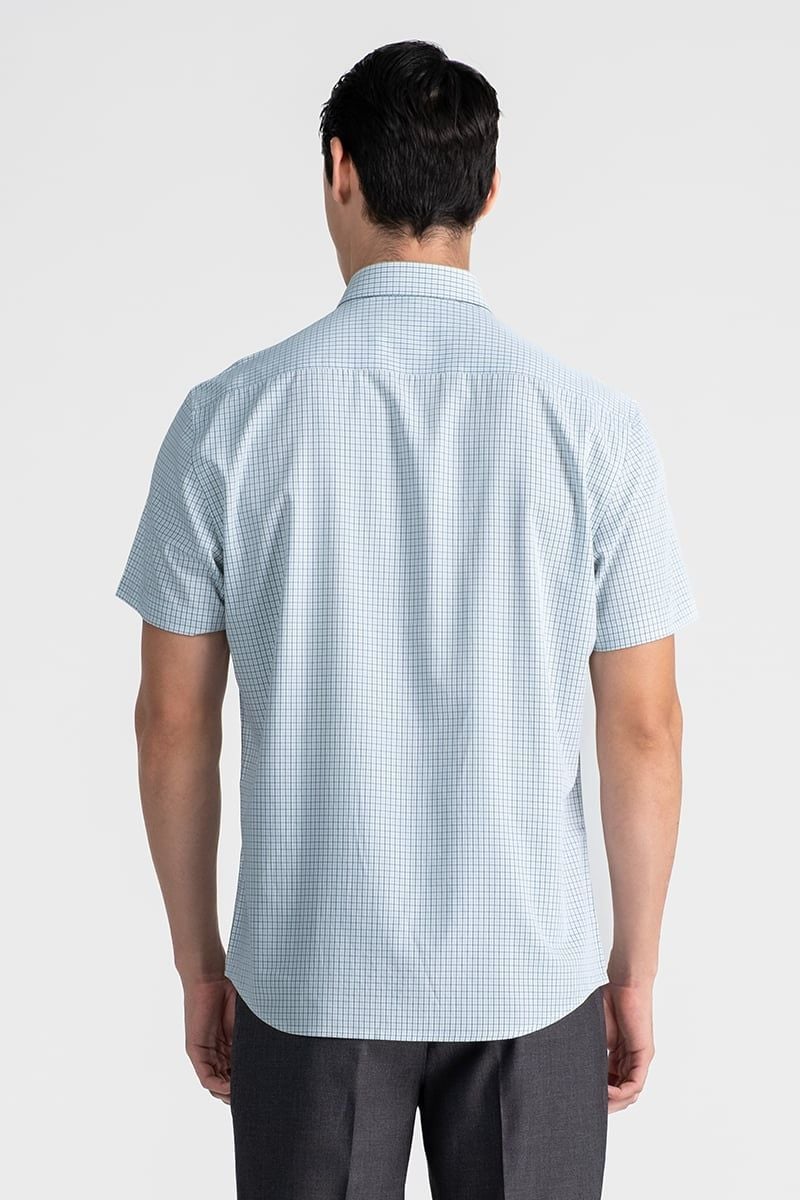  Áo Sơ Mi Nam Tay Ngắn Form Ôm WS26FH18G-SDBB 