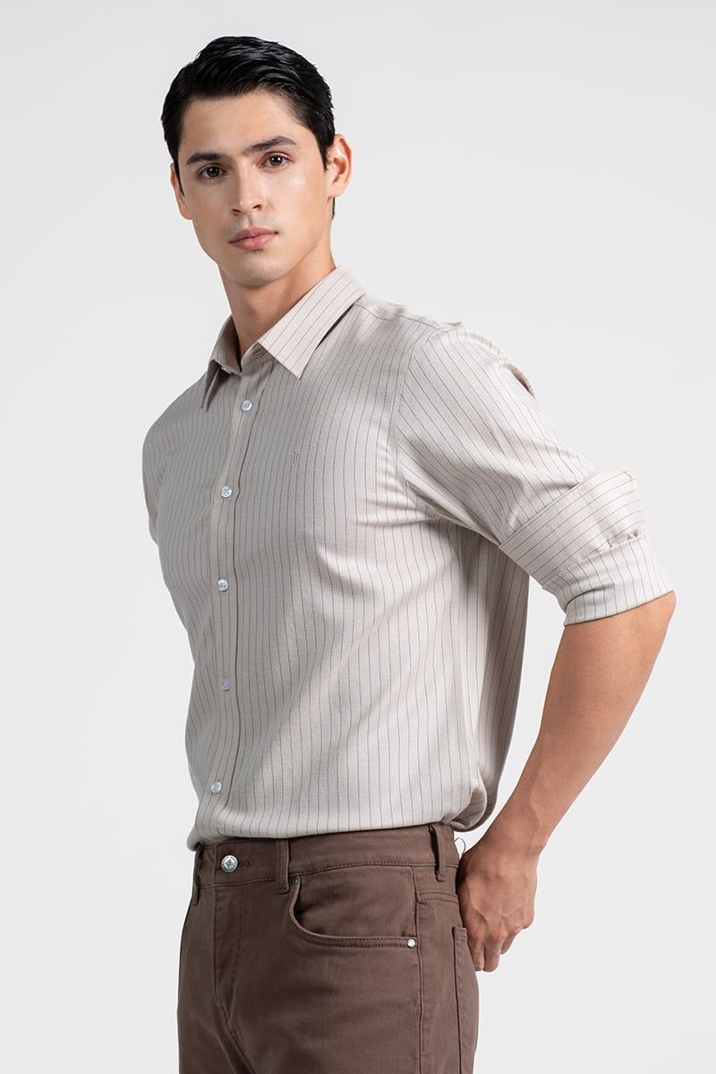  Áo Sơ Mi Nam Tay Dài Form Ôm WS26FH22P-LD 