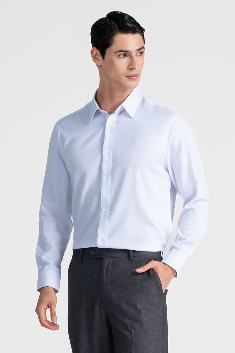  Áo Sơ Mi Nam Tay Dài Form Ôm WS26FH22P-LD 