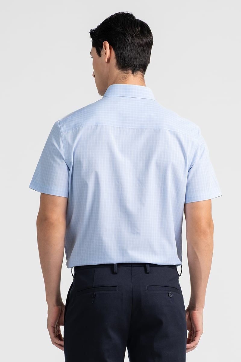  Áo Sơ Mi Nam Tay Ngắn Form Ôm Vừa WS26FH26G-CFBB 