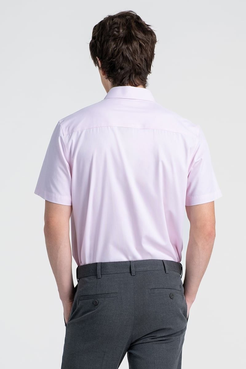  Áo Sơ Mi Nam Tay Ngắn Form Ôm WS26SS04P-SDBB 