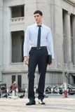  Áo Sơ Mi Nam Tay Dài Form Ôm WS26SS05T-LD 