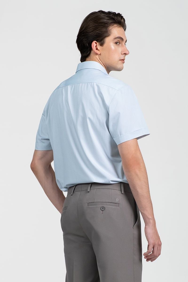  Áo Sơ Mi Nam Tay Ngắn Form Ôm WS26SS06T-SDBB 