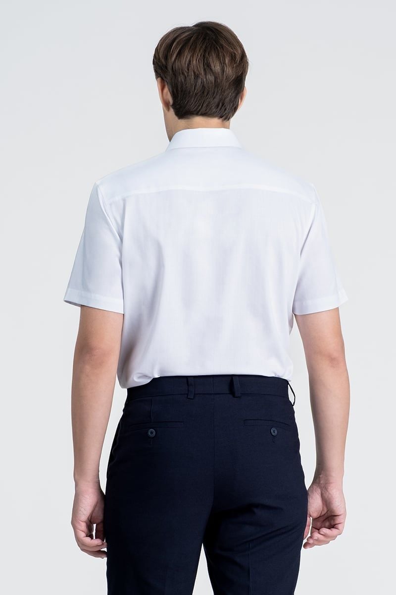  Áo Sơ Mi Nam Tay Ngắn Form Ôm WS26SS07C-SDBB 