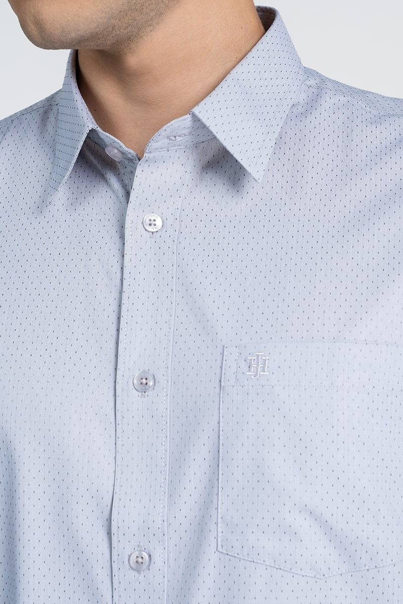  Áo Sơ Mi Nam Tay Ngắn Form Ôm WS26SS08G-SDBB 