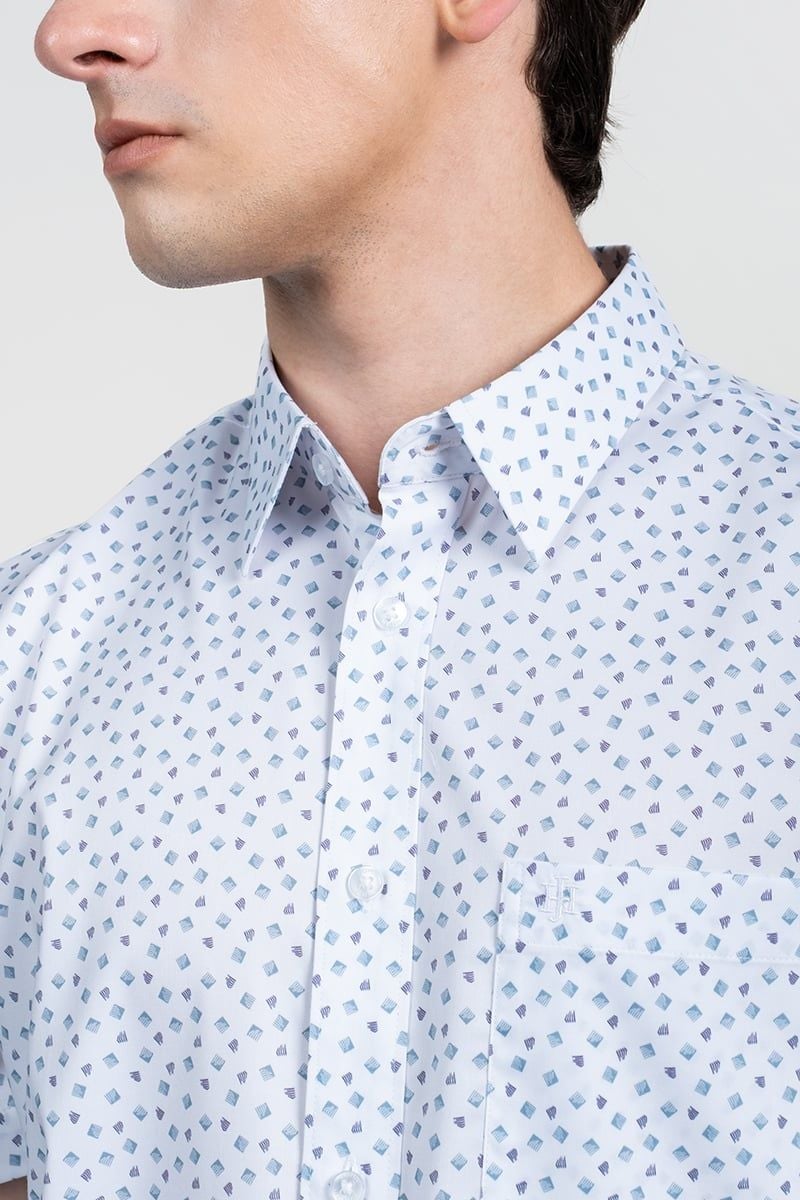  Áo Sơ Mi Nam Tay Ngắn Comfort Fit WS26SS10G-CFBB 