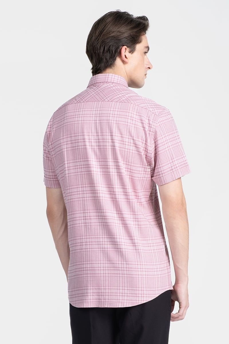  Áo Sơ Mi Nam Tay Ngắn Form Ôm WS26SS11P-SD 