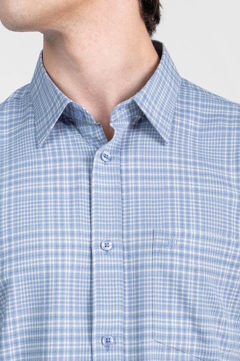  Áo Sơ Mi Nam Tay Ngắn Form Ôm WS26SS11P-SD 