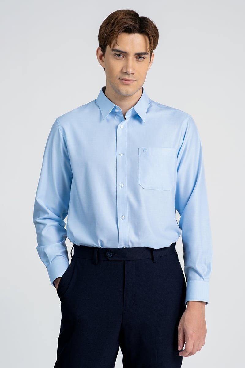  Áo Sơ Mi Nam Dài Tay Form Ôm WS26SS12T-LDBB 