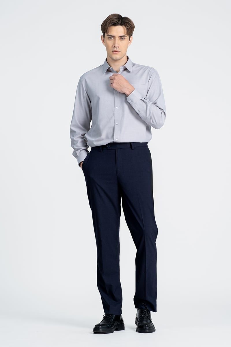  Áo Sơ Mi Nam Dài Tay Form Ôm WS26SS12T-LDBB 