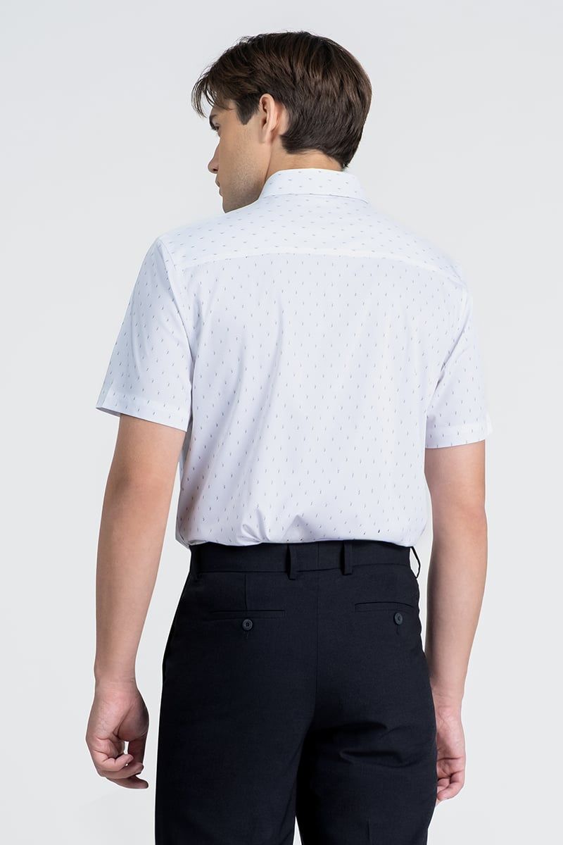  Áo Sơ Mi Nam Tay Ngắn Form Ôm Vừa WS26SS14G-CFBB 