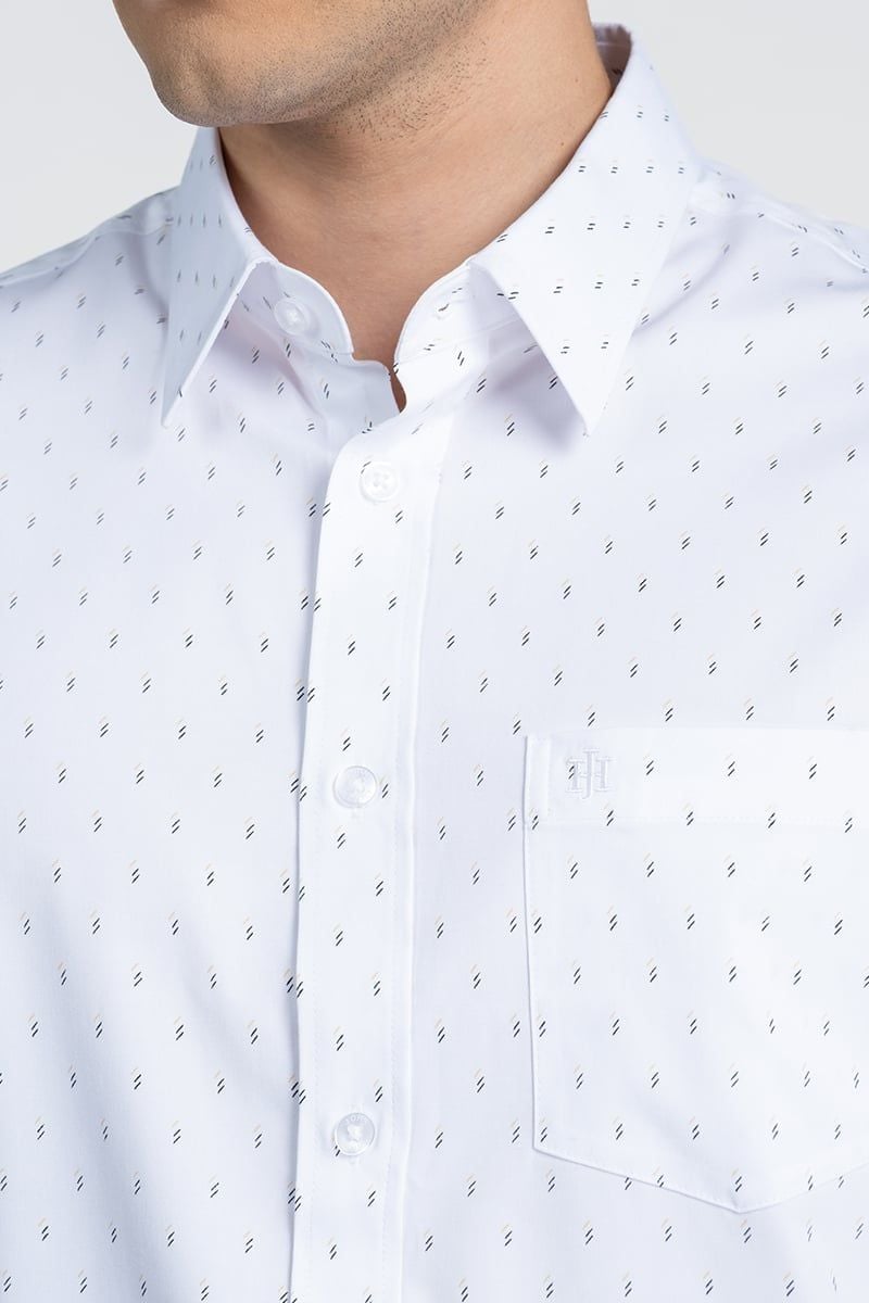  Áo Sơ Mi Nam Tay Ngắn Form Ôm Vừa WS26SS14G-CFBB 