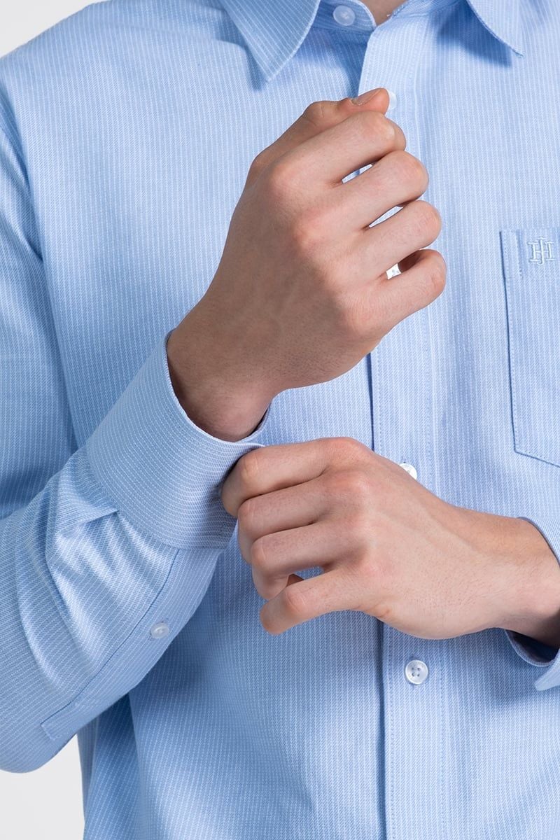  Áo Sơ Mi Nam Tay Dài Form Vừa WS26SS29P-LC 