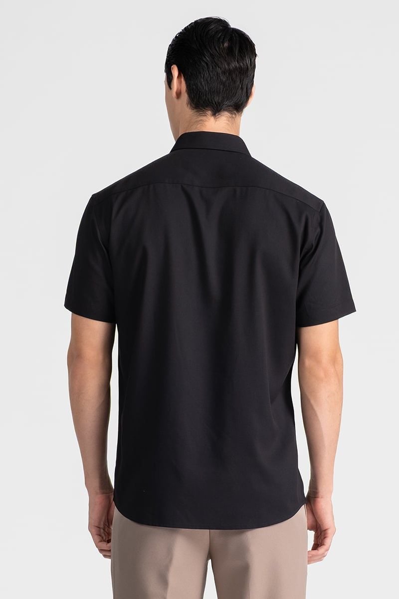  Áo Sơ Mi Nam Tay Ngắn Form Ôm WS26SS31P-SD 