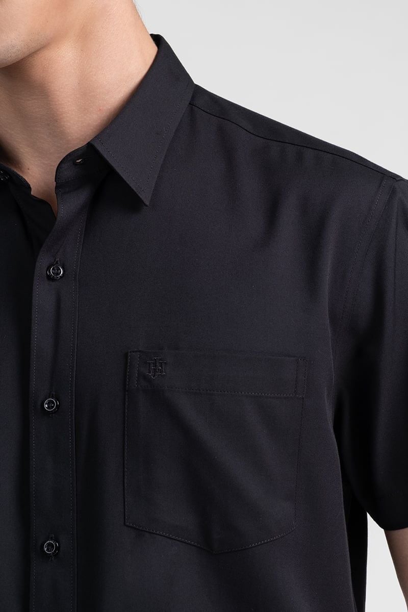  Áo Sơ Mi Nam Tay Ngắn Form Ôm WS26SS31P-SD 
