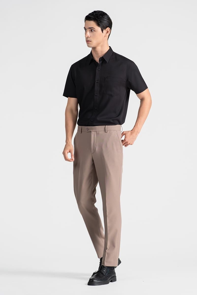  Áo Sơ Mi Nam Tay Ngắn Form Ôm WS26SS31P-SD 