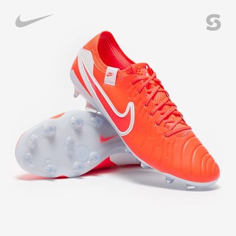 Nike Tiempo Legend 10 Elite FG Mad Energy - Hot Lava/White DV4328-800