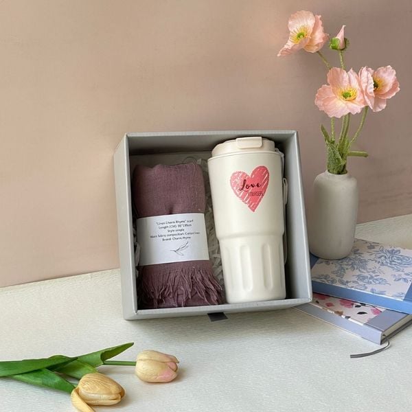  Set quà tặng nữ in thông điệp 8/3, 20/11 (nhiều mẫu) 