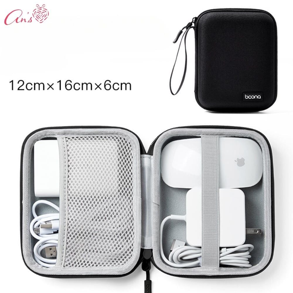  Túi đựng cáp sạc Boona - quà Gimick in ấn logo Doanh nghiệp 