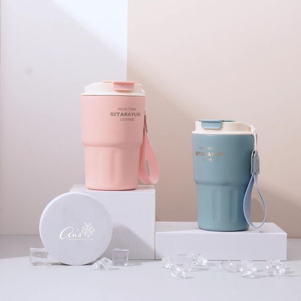  Ly giữ nhiệt đựng cà phê trà sữa - BGN44 (hai dung tích) 