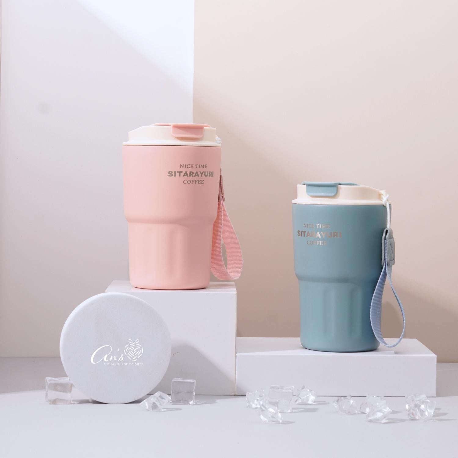  Ly giữ nhiệt đựng cà phê trà sữa - BGN44 (hai dung tích) 