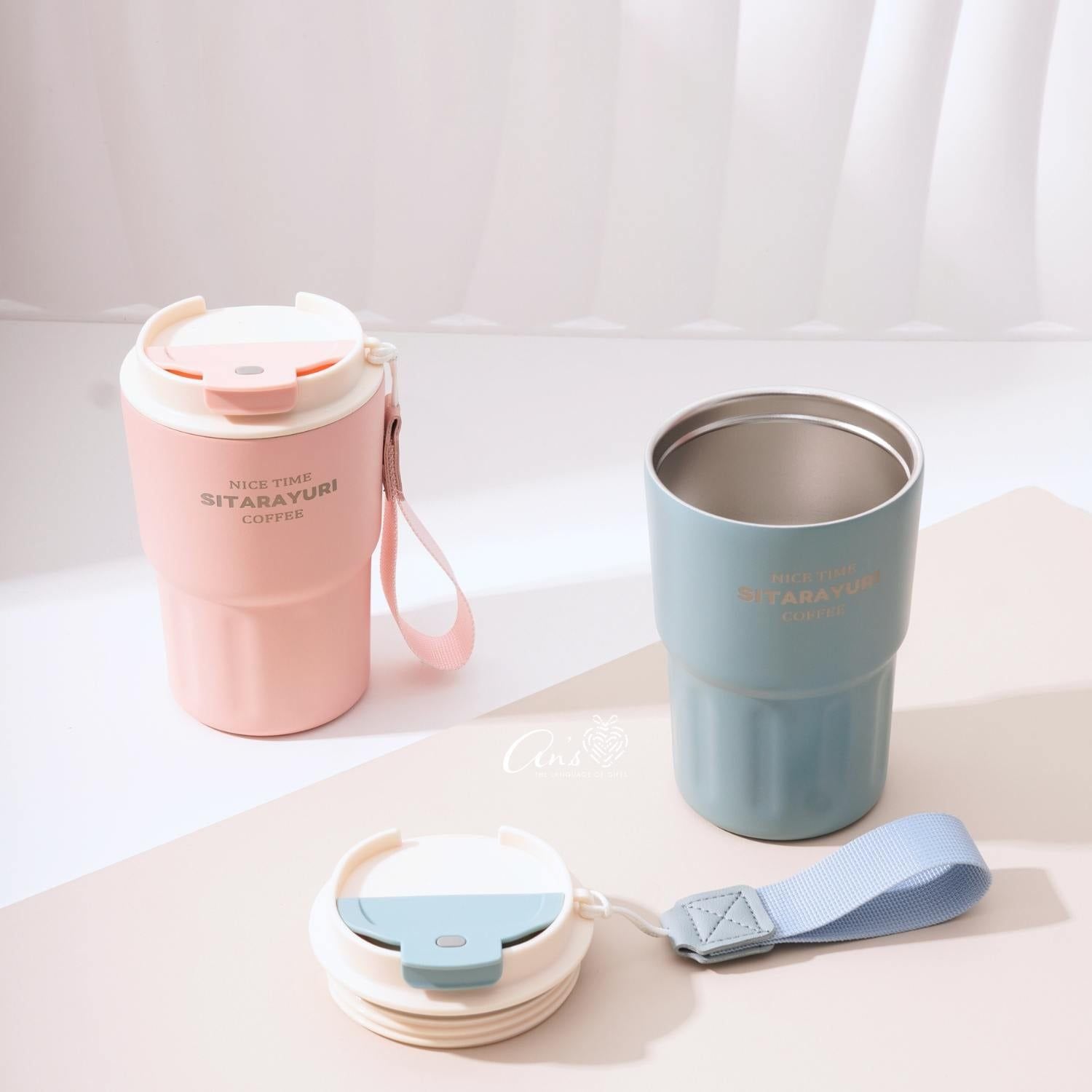  Ly giữ nhiệt đựng cà phê trà sữa - BGN44 (hai dung tích) 