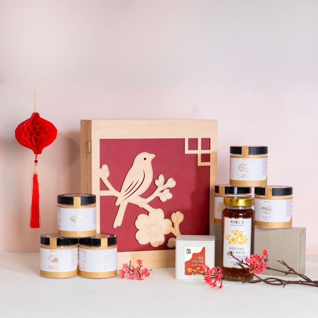  Hộp quà tết sang trọng tặng đối tác - Vượng Phát 01 
