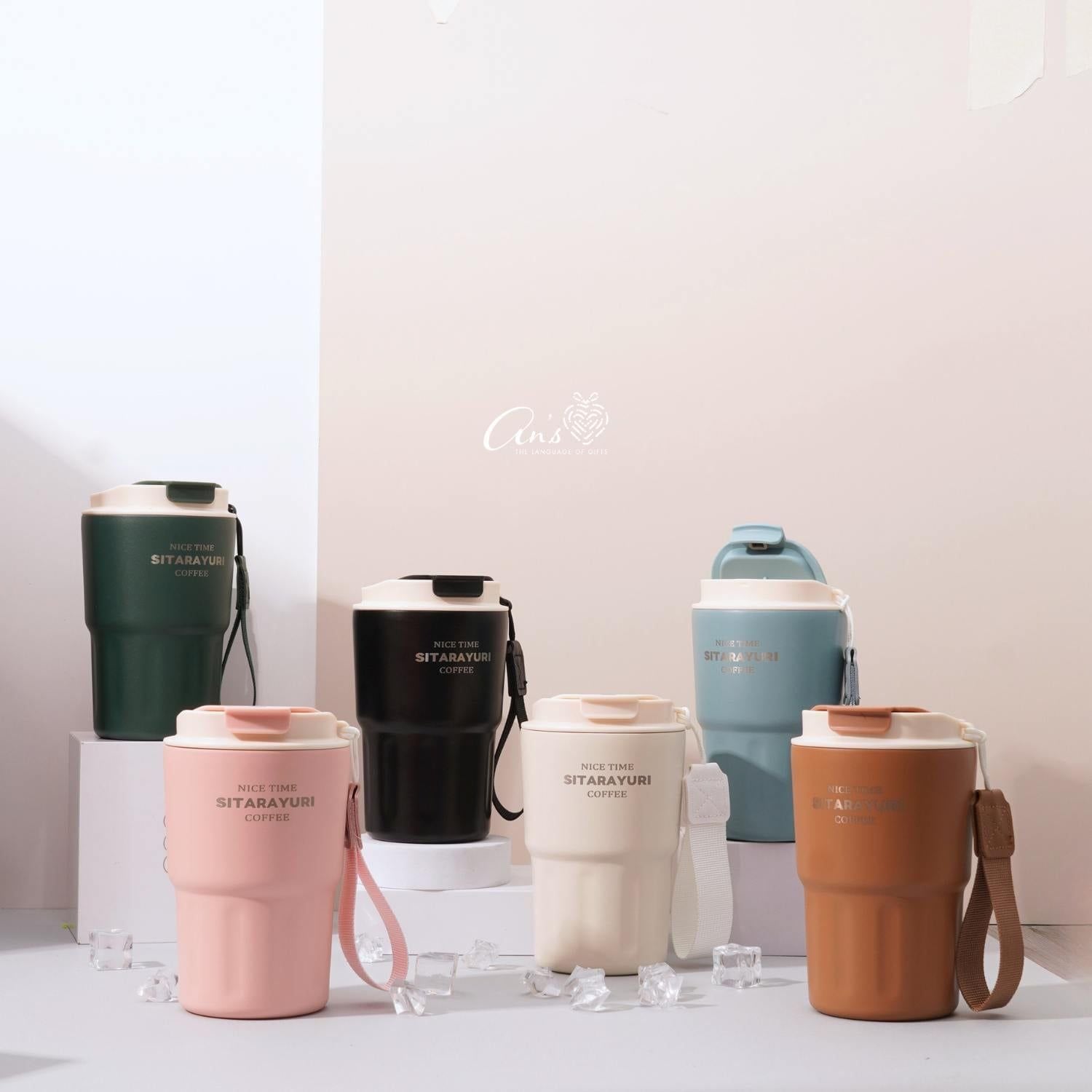  Ly giữ nhiệt đựng cà phê trà sữa - BGN44 (hai dung tích) 