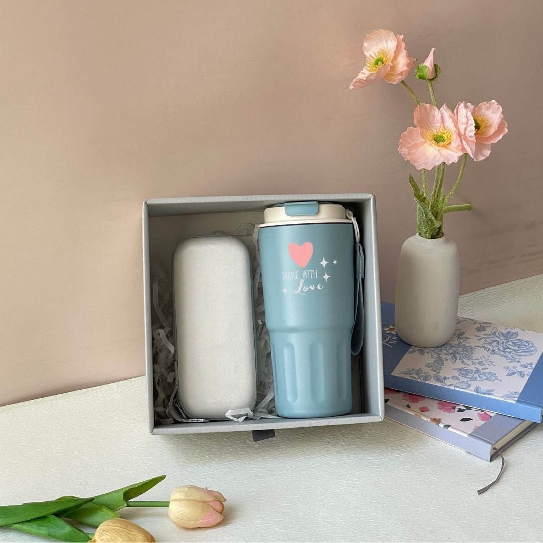  Quà 8/3, 20/10 tặng bạn gái - Set 2 món Ly 