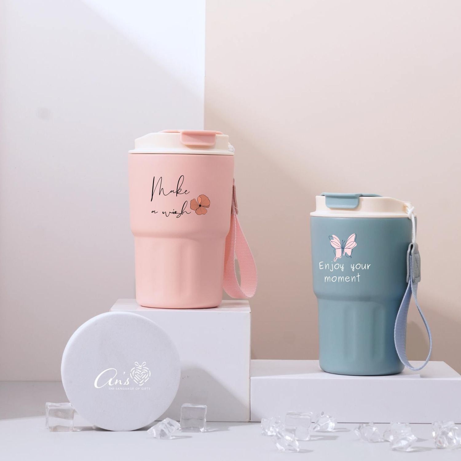 Ly Giữ Nhiệt Cà Phê In Thông Điệp & Logo Doanh Nghiệp Inspire Tumbler 360ml