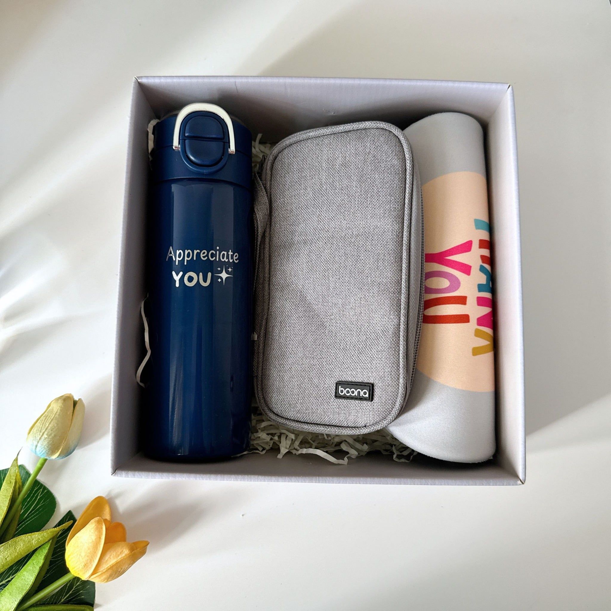  Hộp Quà Tặng Cảm Ơn Nam – In Thông Điệp Thank You 