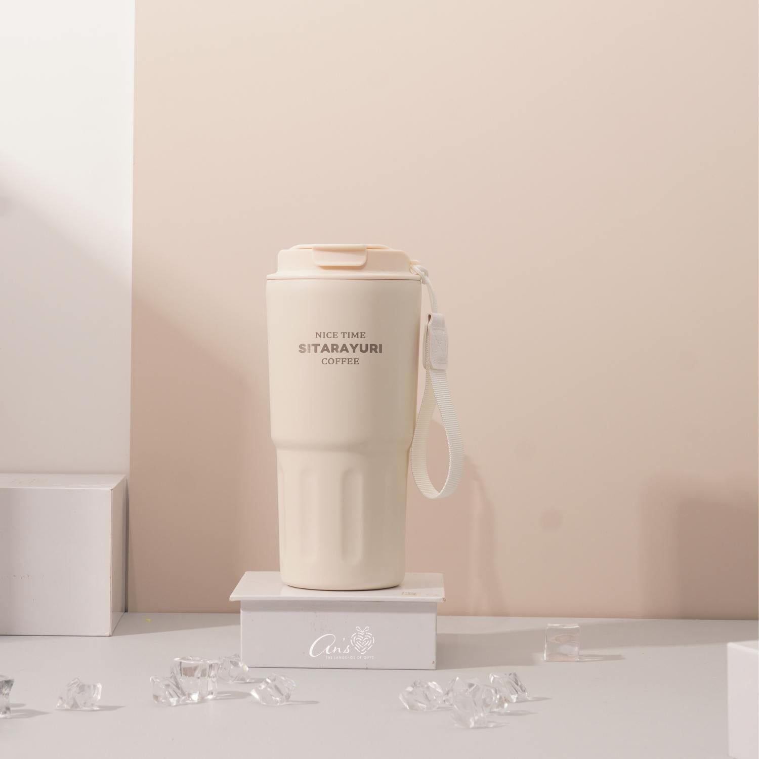  Ly giữ nhiệt dung tích lớn in logo - BGN44 